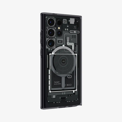 Galaxy S24 Series - Ultra Hybrid Metal Ring Zero One (Mag Fit)