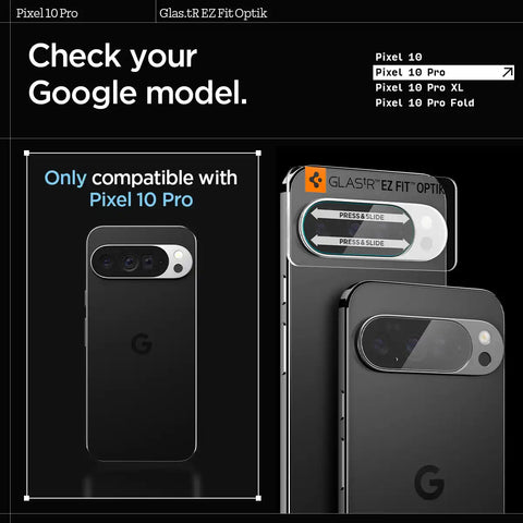 Pixel 10 Series - Optik EZ Fit Lens Protector