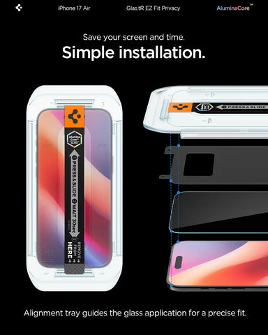 iPhone 17 Series - GLAS.tR EZ Fit | Privacy