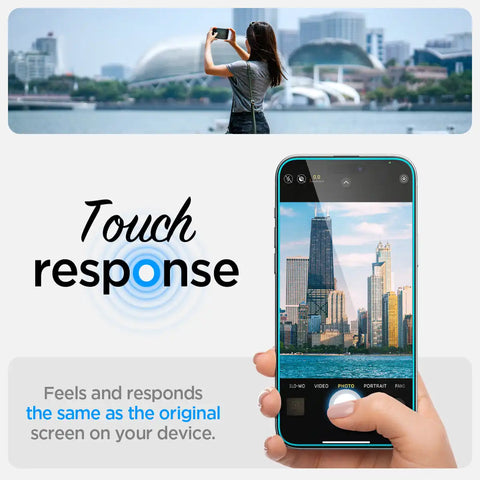 iPhone 15 Series - GLAS.tR EZ Fit | Sensor Protected