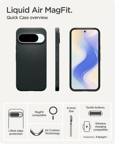 Pixel 10 Series - Liquid Air (Mag Fit)