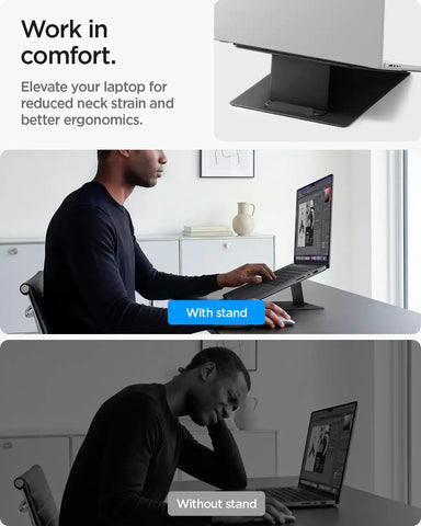 Slim Fold Laptop Stand | Non-Adhesive