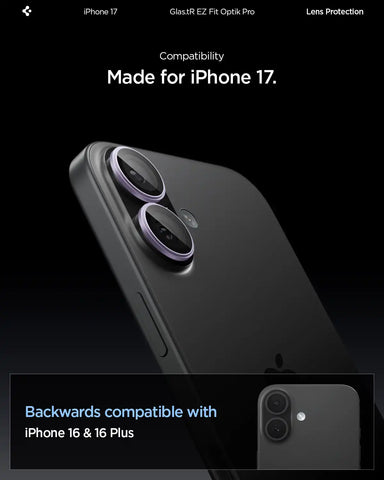 iPhone 17 Series - Optik Pro EZ Fit Lens Protector
