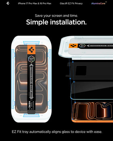 iPhone 17 Series - GLAS.tR EZ Fit | Privacy