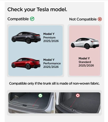 Tesla Series - Trunk Sill Guard | TG100-YJ