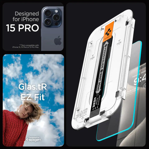 iPhone 15 Series - GLAS.tR EZ Fit | Sensor Protected