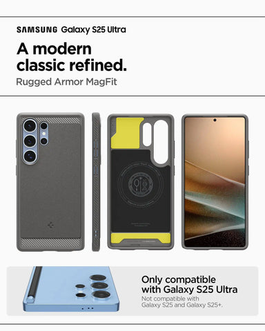 Galaxy S25 Series - Rugged Armor (Mag Fit)