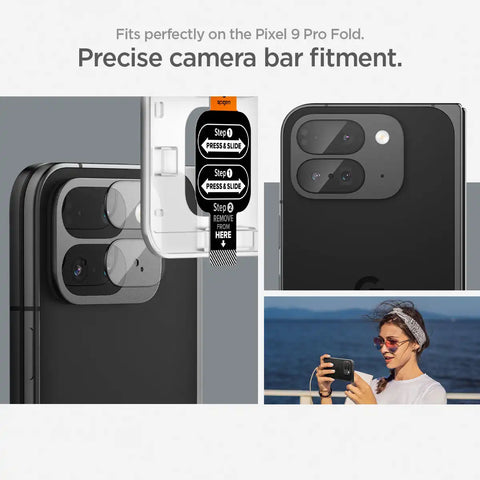 Pixel 9 Series - Optik EZ Fit Lens Protector