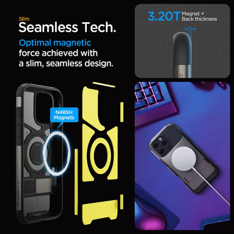 iPhone 16 Series - Slim Armor (Mag Fit)