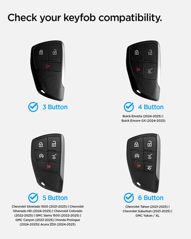 Chevrolet & GMC Key Fob Cover | CK100