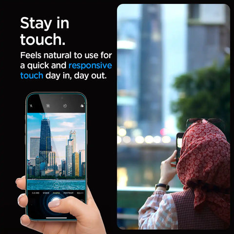 iPhone 15 Series - GLAS.tR EZ Fit | Sensor Protected