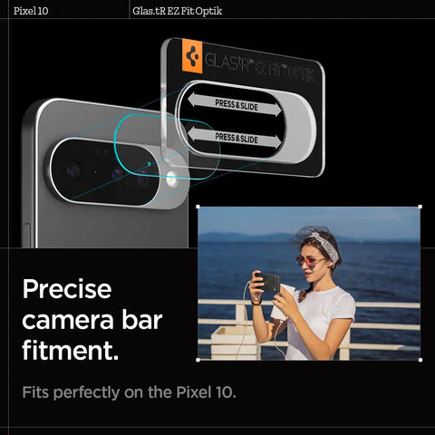 Pixel 10 Series - Optik EZ Fit Lens Protector