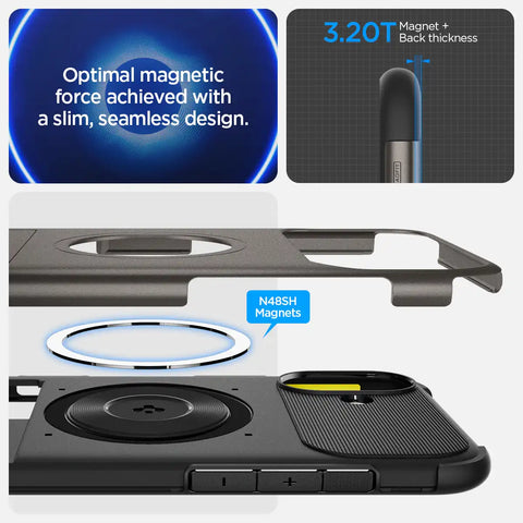 iPhone 16 Series - Slim Armor (Mag Fit)