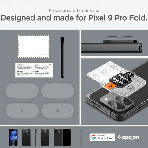 Pixel 9 Series - Optik EZ Fit Lens Protector