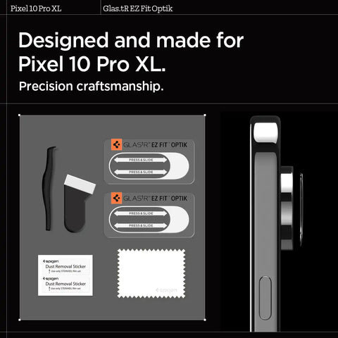 Pixel 10 Series - Optik EZ Fit Lens Protector