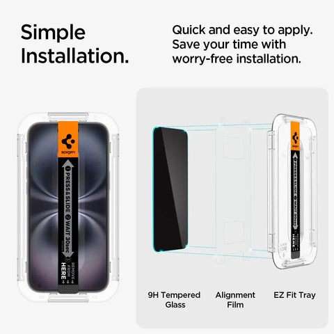 iPhone 16 Series - GLAS.tR EZ Fit | Privacy