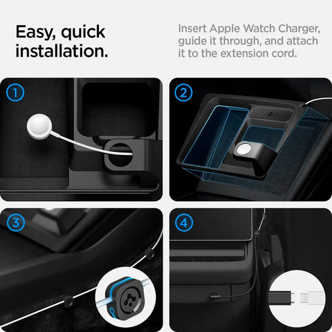 Tesla Series - 3 in 1 Charging Organizer | TO272