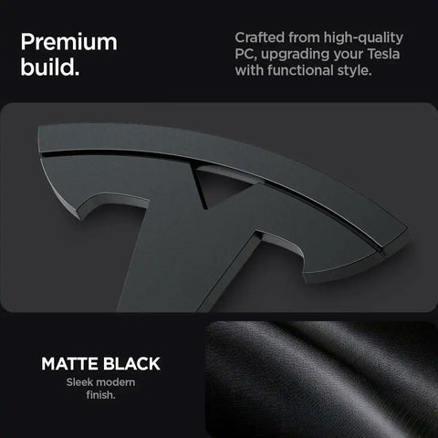 Tesla Series - Front Emblem Logo