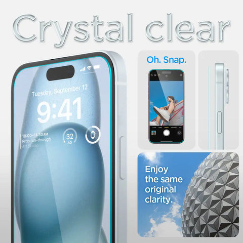 iPhone 15 Series - GLAS.tR EZ Fit | Sensor Protected