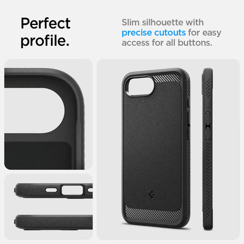 iPhone 16e Series - Rugged Armor (Mag Fit)