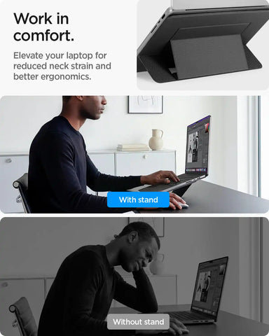 Slim Fold Laptop Stand | Non-Adhesive