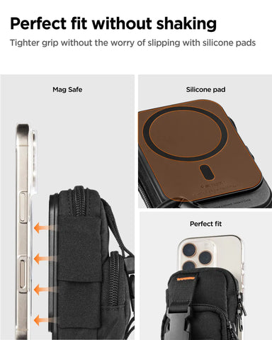MagSafe Card Holder Snap Zip (Mag Fit)