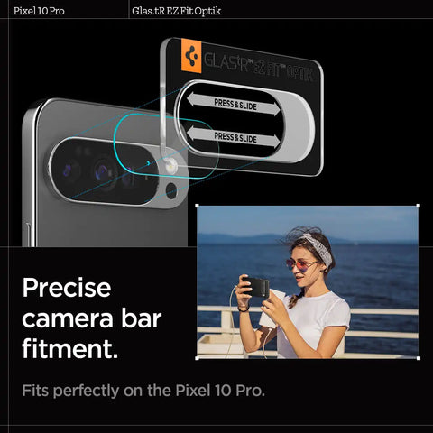 Pixel 10 Series - Optik EZ Fit Lens Protector