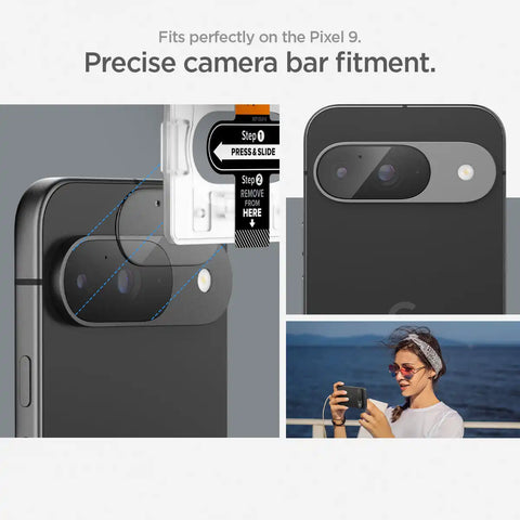 Pixel 9 Series - Optik EZ Fit Lens Protector