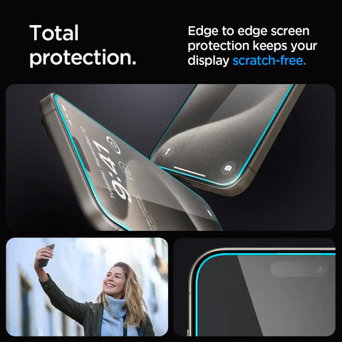 iPhone 15 Series - GLAS.tR EZ Fit | Sensor Protected