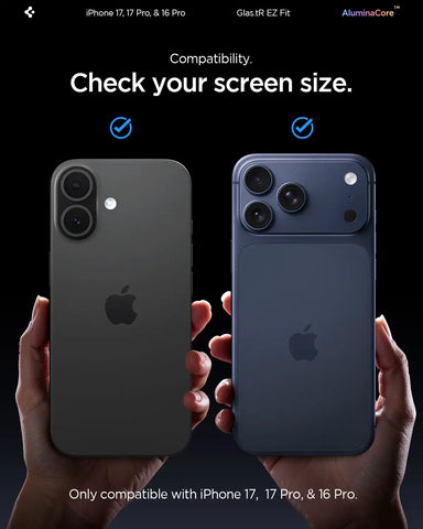 iPhone 17 Series - GLAS.tR EZ Fit | Sensor Protected