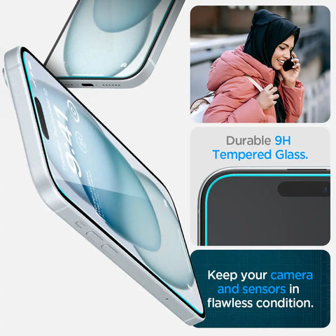iPhone 15 Series - GLAS.tR EZ Fit | Sensor Protected
