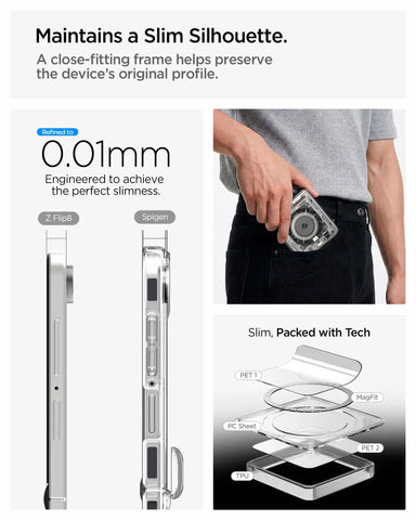 Galaxy Z Flip 8 Series - Ultra Hybrid Pro Neo One (Mag Fit)