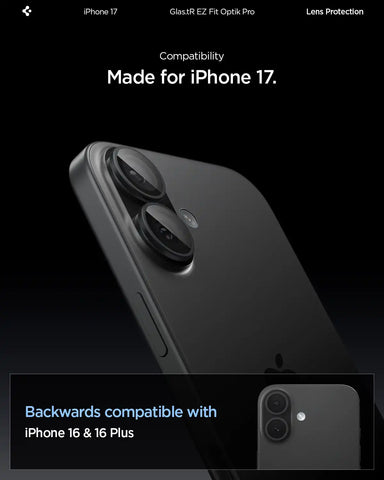 iPhone 17 Series - Optik Pro EZ Fit Lens Protector