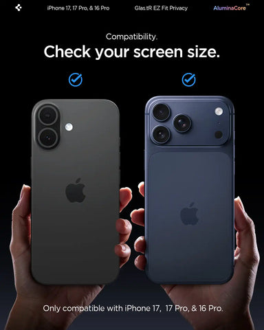 iPhone 17 Series - GLAS.tR EZ Fit | Privacy