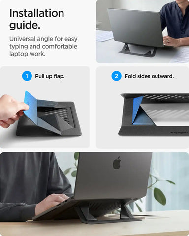 Slim Fold Laptop Stand | Non-Adhesive
