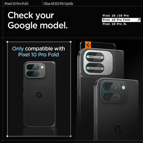 Pixel 10 Series - Optik EZ Fit Lens Protector