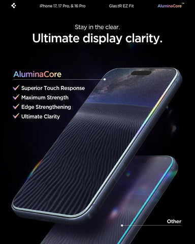 iPhone 17 Series - GLAS.tR EZ Fit | Sensor Protected