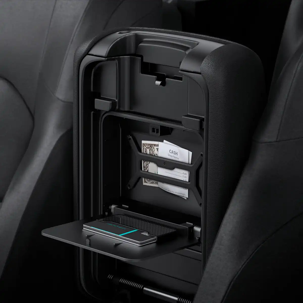 Jeep Series - Center Console Hidden Storage Box | JO221