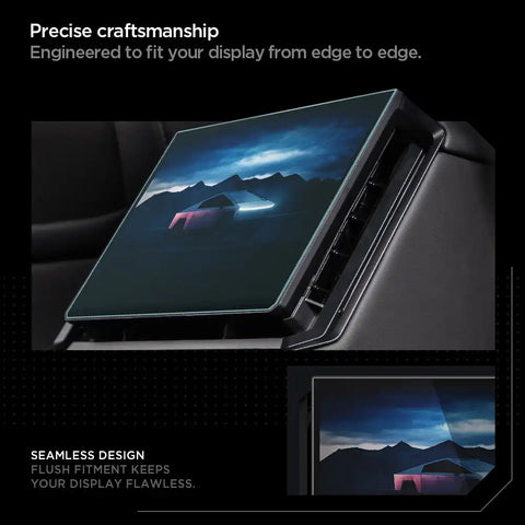 Tesla Series - Screen Protector GLAS.tR SLIM | Anti-Glare (Rear)