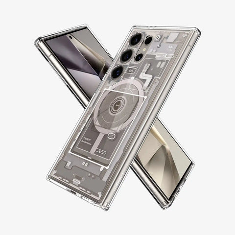 Galaxy S24 Series - Ultra Hybrid Metal Ring Zero One (Mag Fit)