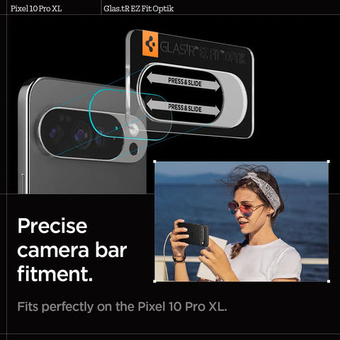 Pixel 10 Series - Optik EZ Fit Lens Protector
