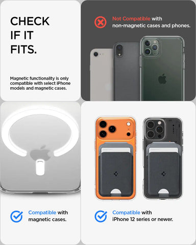 MagSafe Card Holder Nano Pop S | 5 Cards (Mag Fit)
