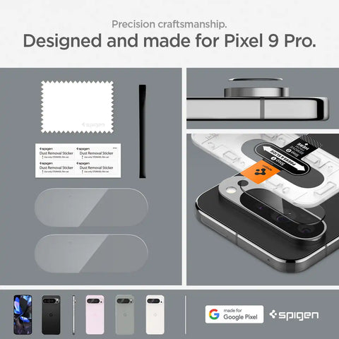 Pixel 9 Series - Optik EZ Fit Lens Protector