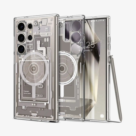 Galaxy S24 Series - Ultra Hybrid Metal Ring Zero One (Mag Fit)