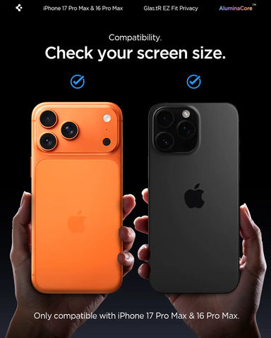 iPhone 17 Series - GLAS.tR EZ Fit | Privacy