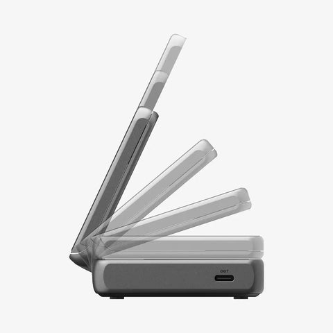 2-in-1 Magnetic Qi2.2 Wireless Charger | EF302MOQ (Mag Fit)