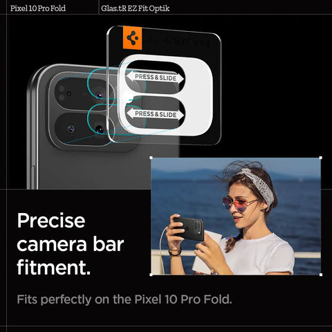 Pixel 10 Series - Optik EZ Fit Lens Protector