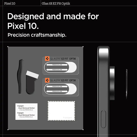 Pixel 10 Series - Optik EZ Fit Lens Protector